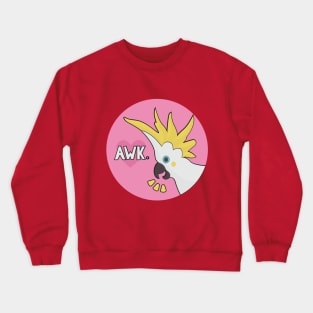 Awkward Cockatoo Crewneck Sweatshirt